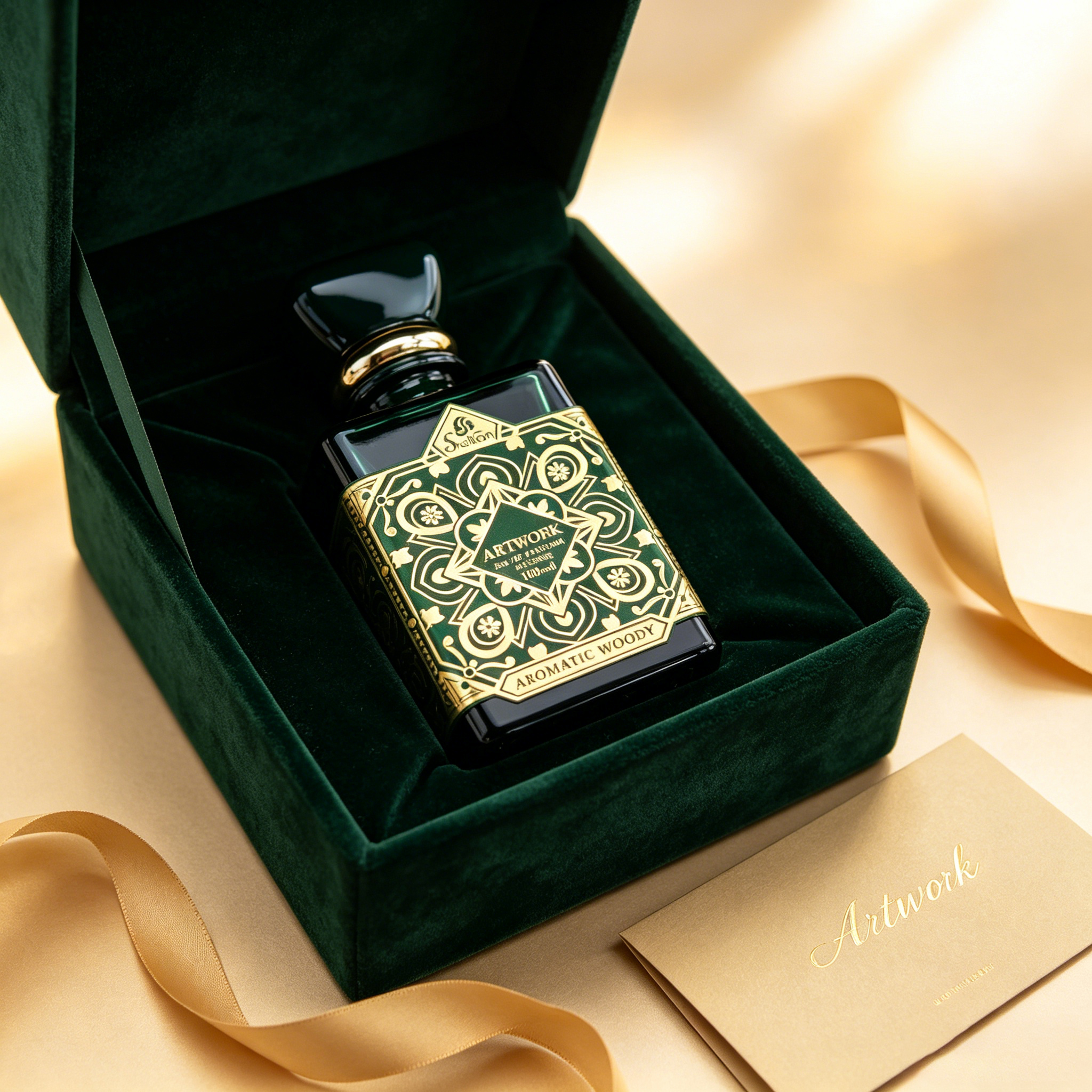 Perfume Fragrance Bottle - 100ml ARTWORK Unisex Aromatic Woody Eau