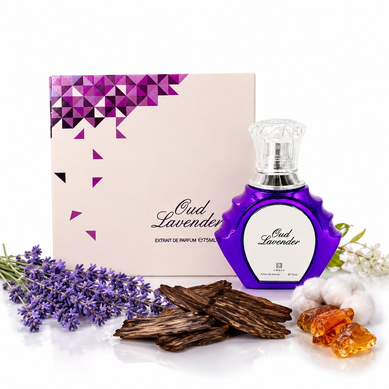 Perfume Fragrance Deluxe - Lux Oud Lavender Extrait De Parfum