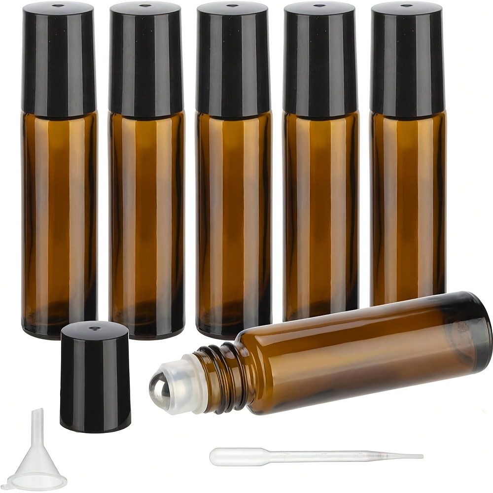 Attar Oil Roll On - 5/10PCS 5/10ml Amber Glass Empty Roll