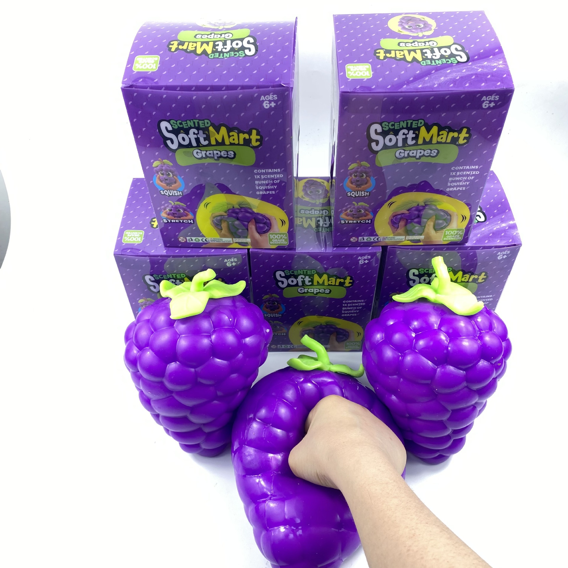 Perfume Fragrance House - Realistic Bunch Grape Squeeze Squishy with
