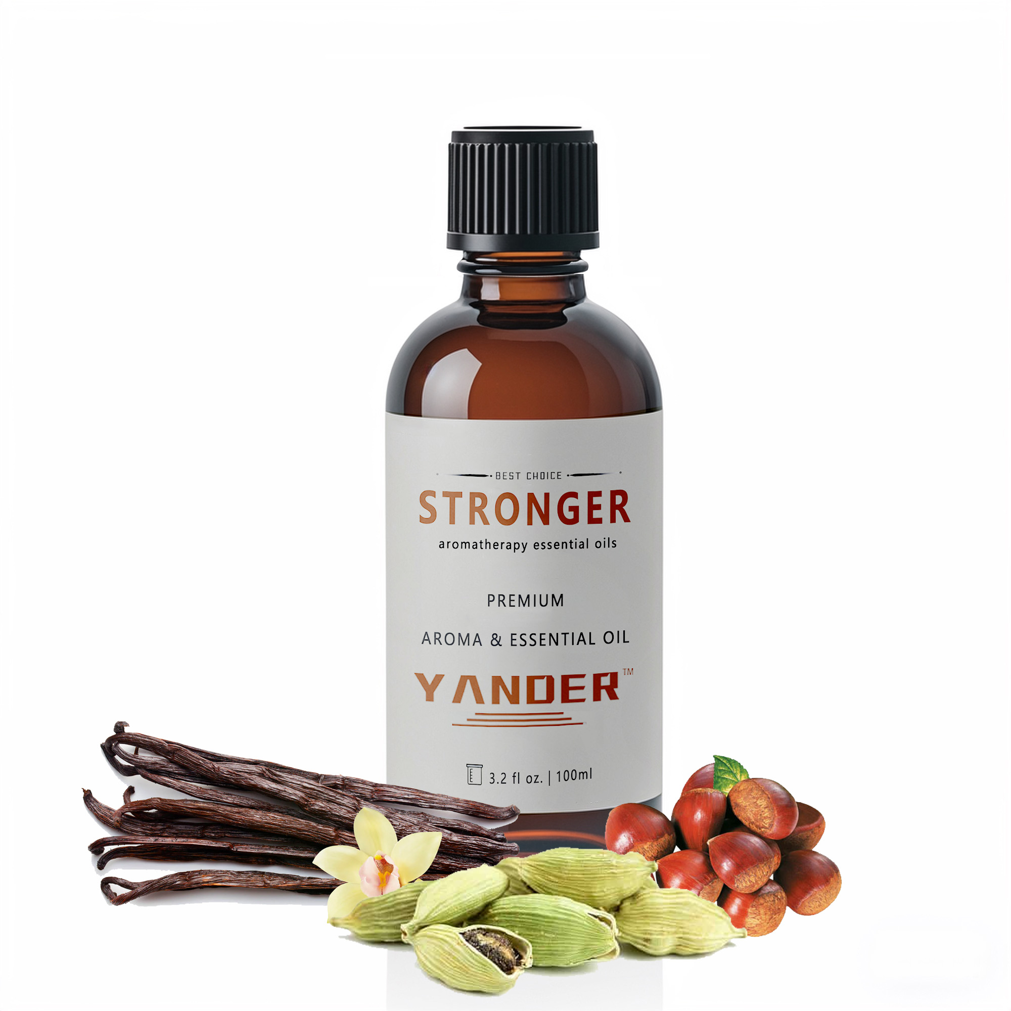 Sandalwood Perfume Oil - YANDER 100ml Stronger Pure Essential Oils