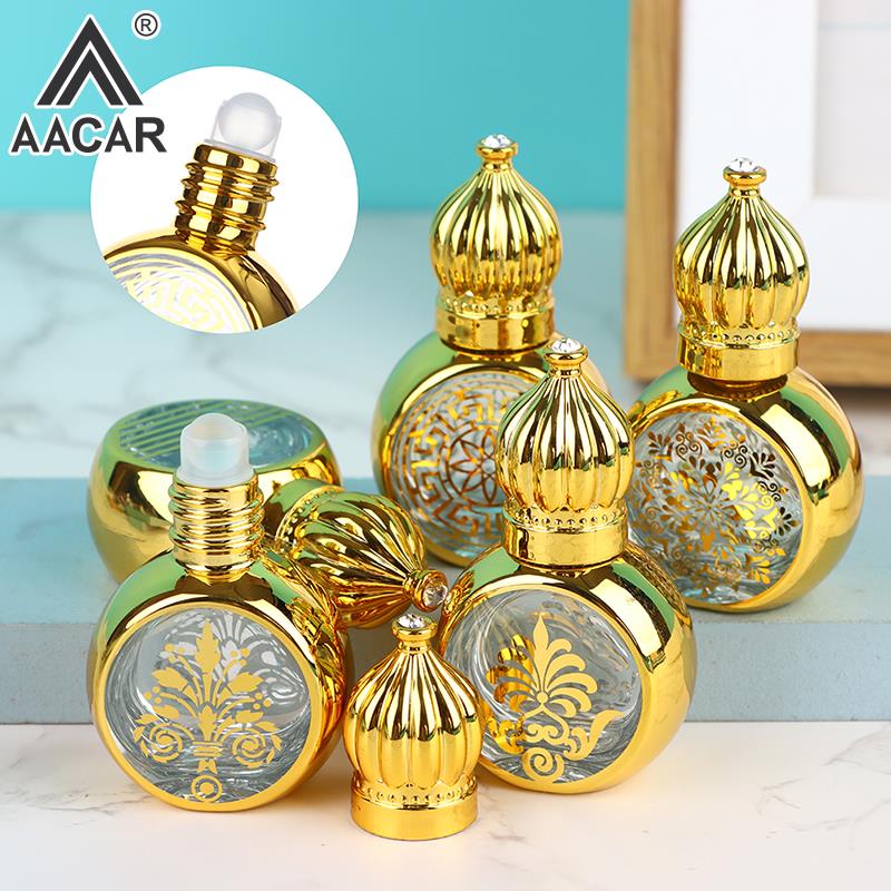 1pc 10ml Gold Arabic Crystal E – Attar Oil Roll On Bewertung und Preis