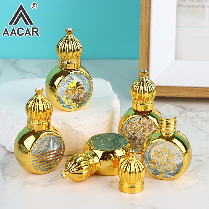 1pc 10ml Gold Arabic Crystal E – Attar Oil Roll On Bewertung und Preis
