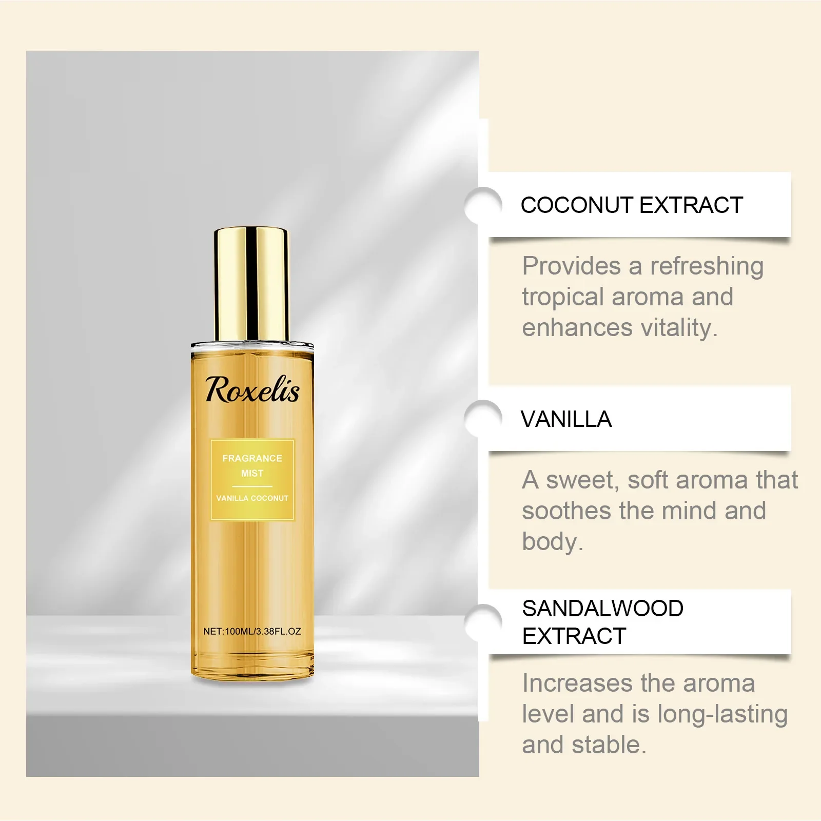 Coconut Vanilla Aroma Spray La – Perfume Fragrance Mist Bewertung und Preis