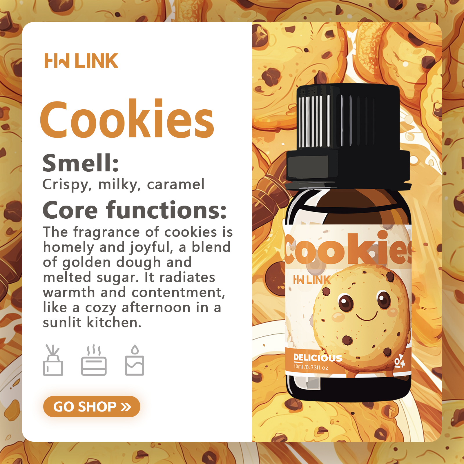 10ml Cookies Essential Oils Pe – Perfume Fragrance Mist Bewertung und Preis