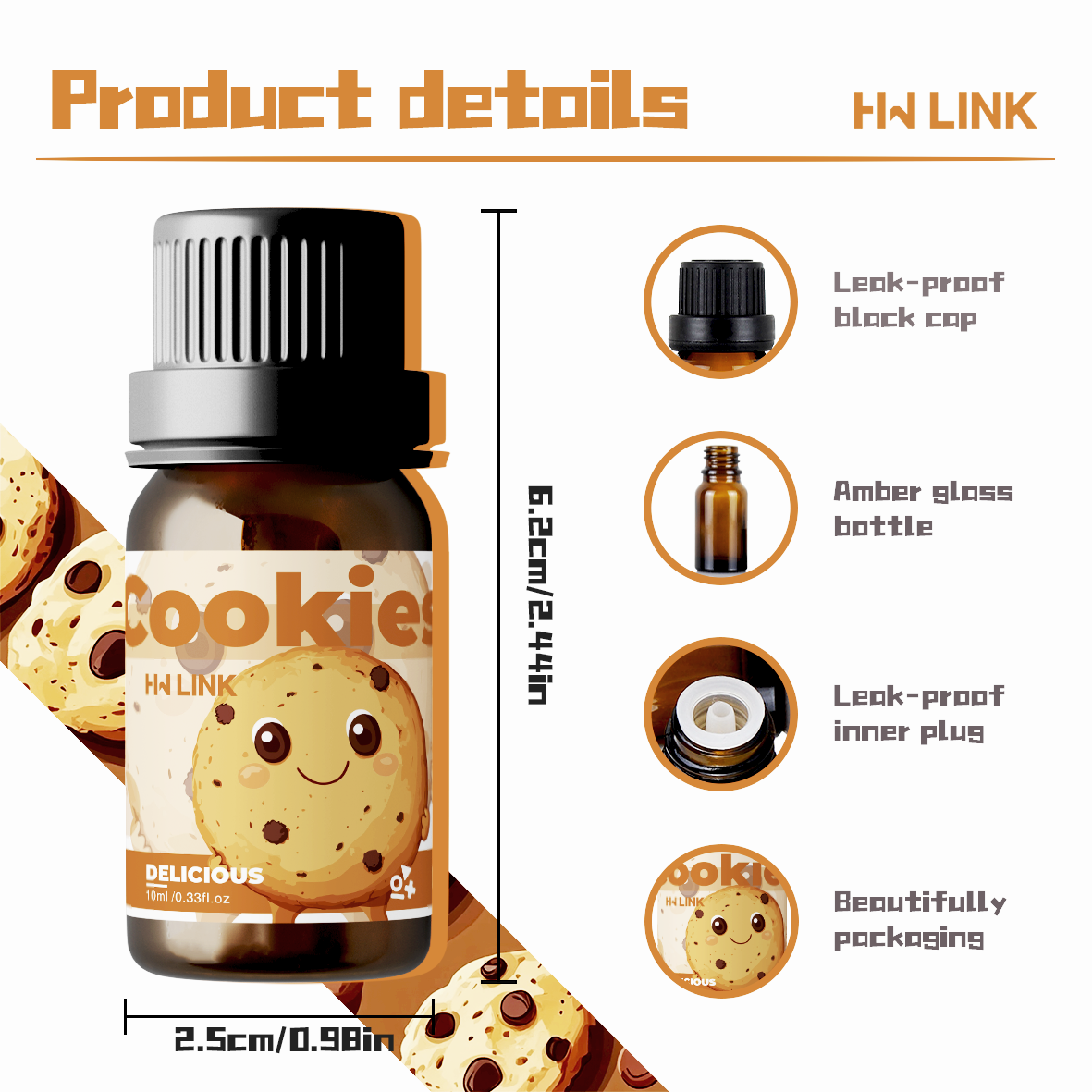 10ml Cookies Essential Oils Pe – Perfume Fragrance Mist Bewertung und Preis