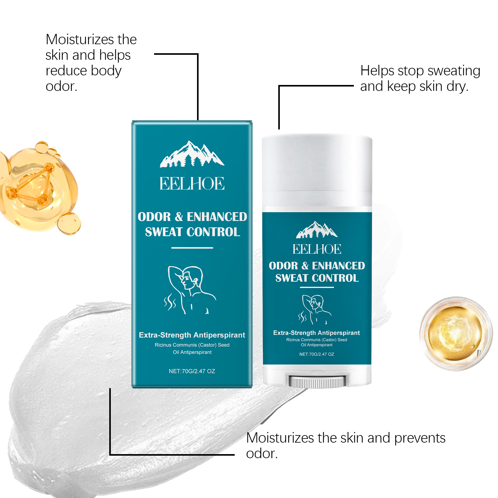 70g Antiperspirant Stick Lasti – Sandalwood Perfume Oil Bewertung und Preis