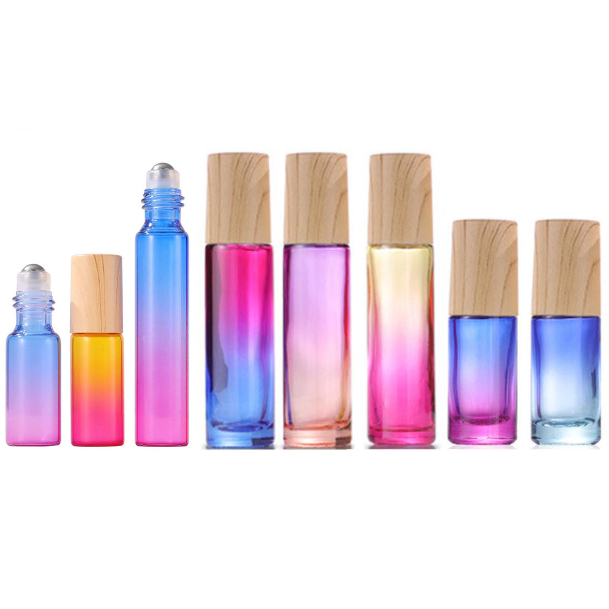 5X 10X Empty Glass Roll on Bot – Attar Oil Roll On Bewertung und Preis