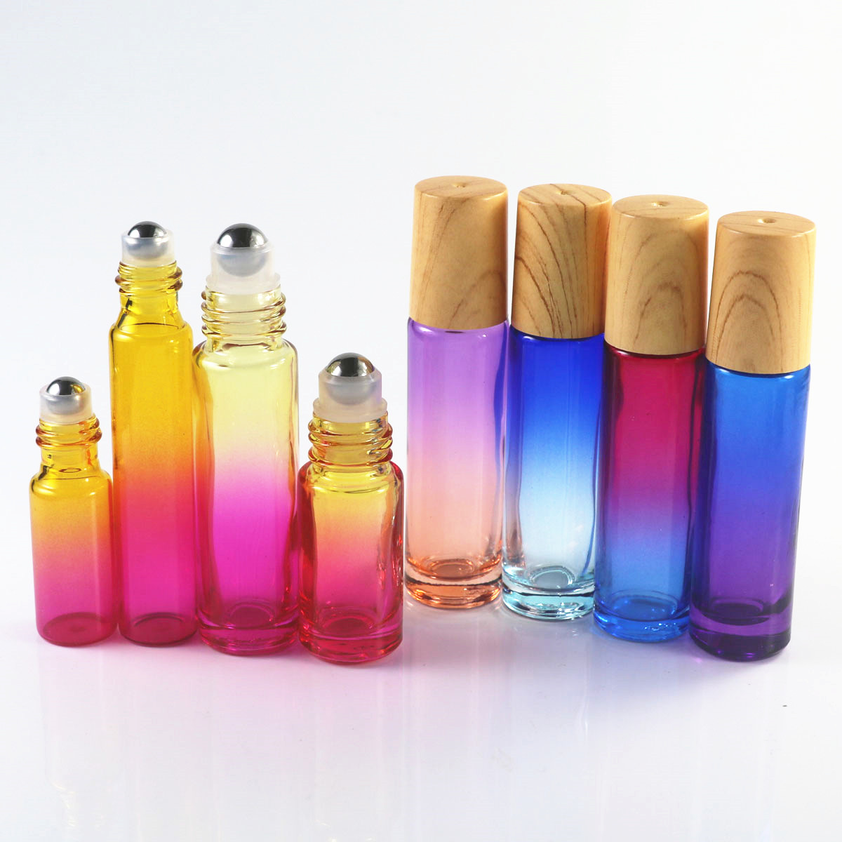5X 10X Empty Glass Roll on Bot – Attar Oil Roll On Bewertung und Preis