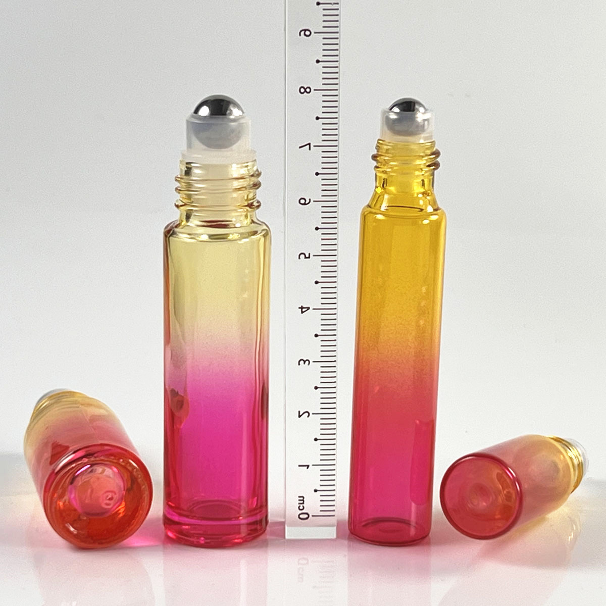 5X 10X Empty Glass Roll on Bot – Attar Oil Roll On Bewertung und Preis