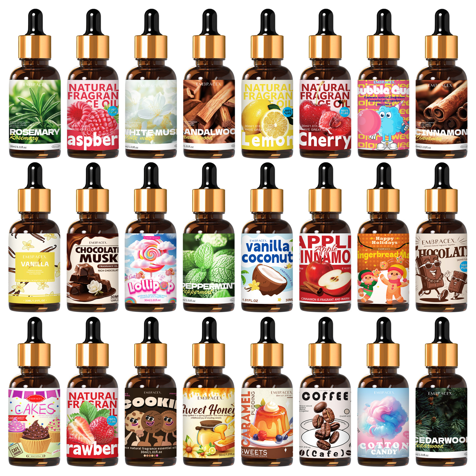 27 type 30ml Essential Oil Lon – Sandalwood Perfume Oil Bewertung und Preis
