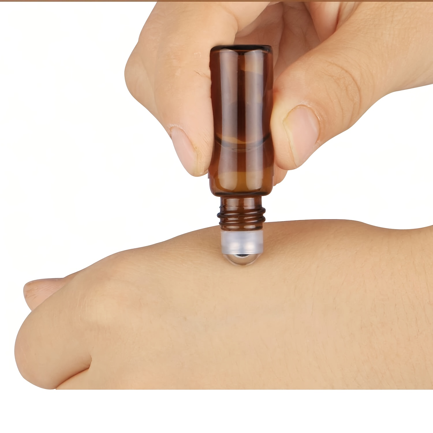 5/10PCS 5/10ml Amber Glass Emp – Attar Oil Roll On Bewertung und Preis