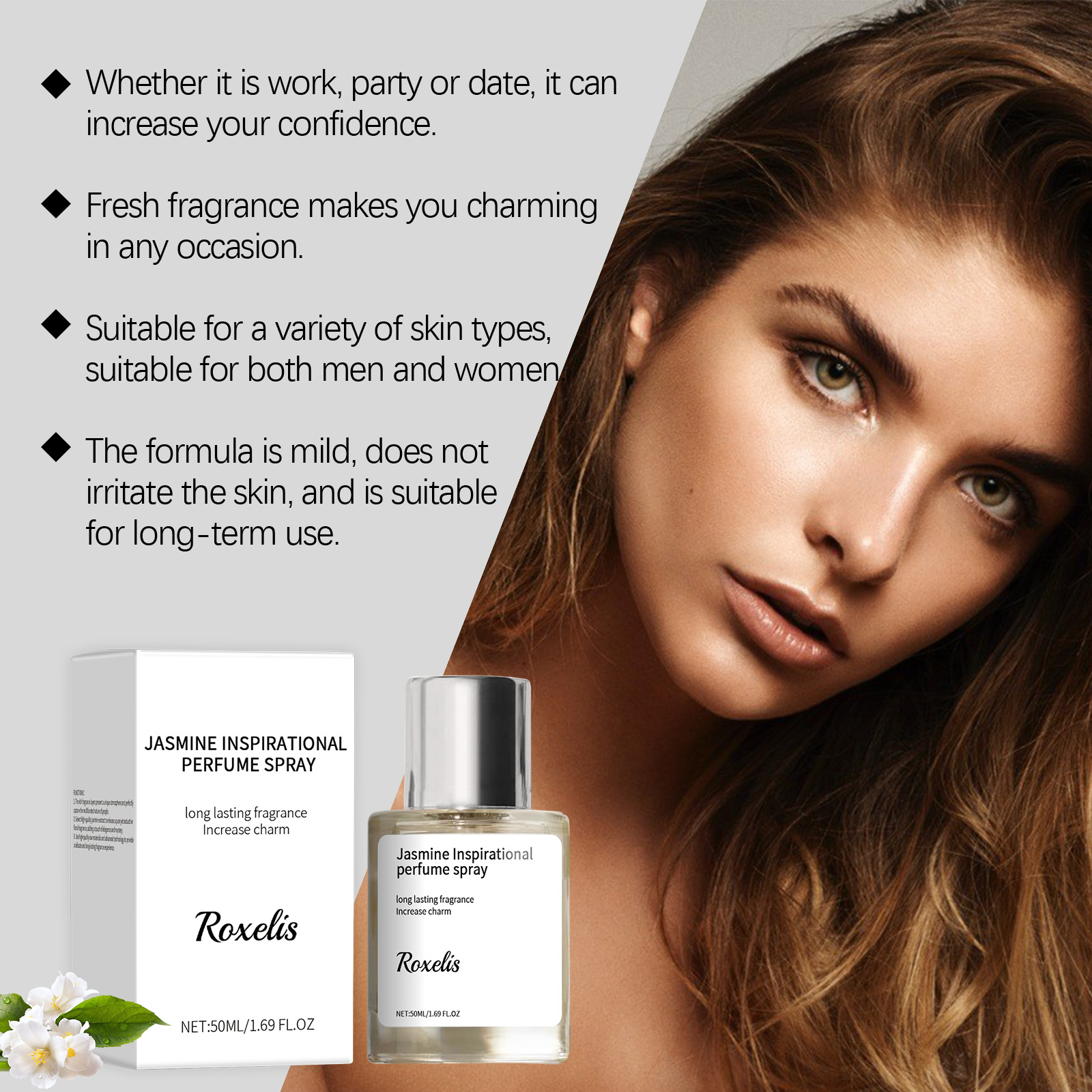 50ml Jasmine Perfume Spray - A – Perfume Jasmine Fragrance Bewertung und Preis