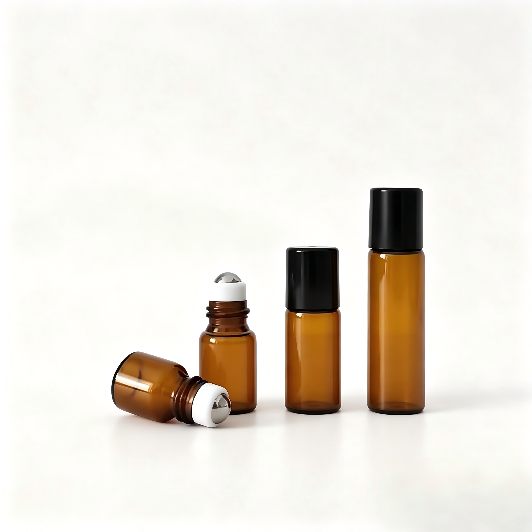 10pcs 1ml 2ml 3ml 5ml Amber Ro – Attar Oil Roll On Bewertung und Preis