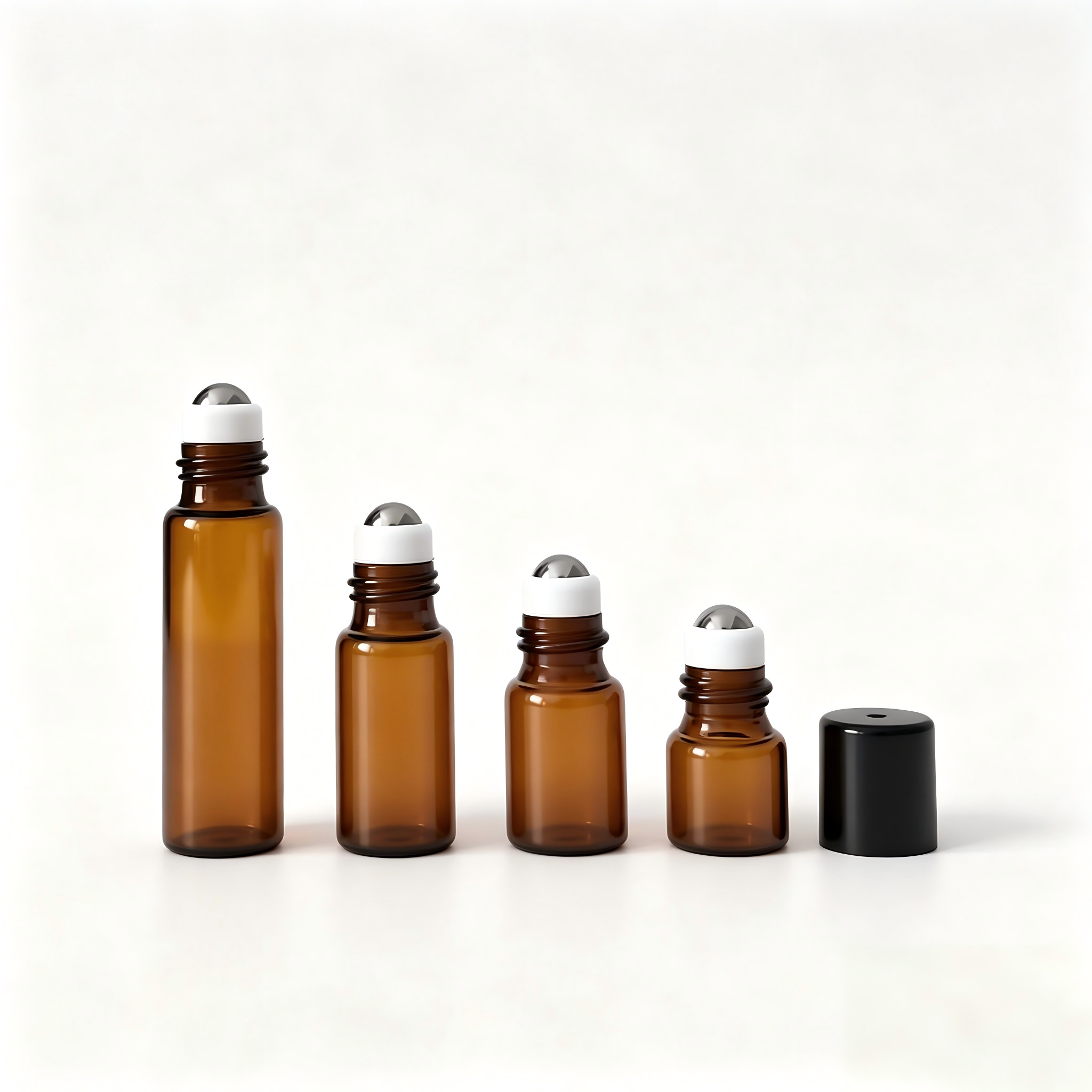 10pcs 1ml 2ml 3ml 5ml Amber Ro – Attar Oil Roll On Bewertung und Preis