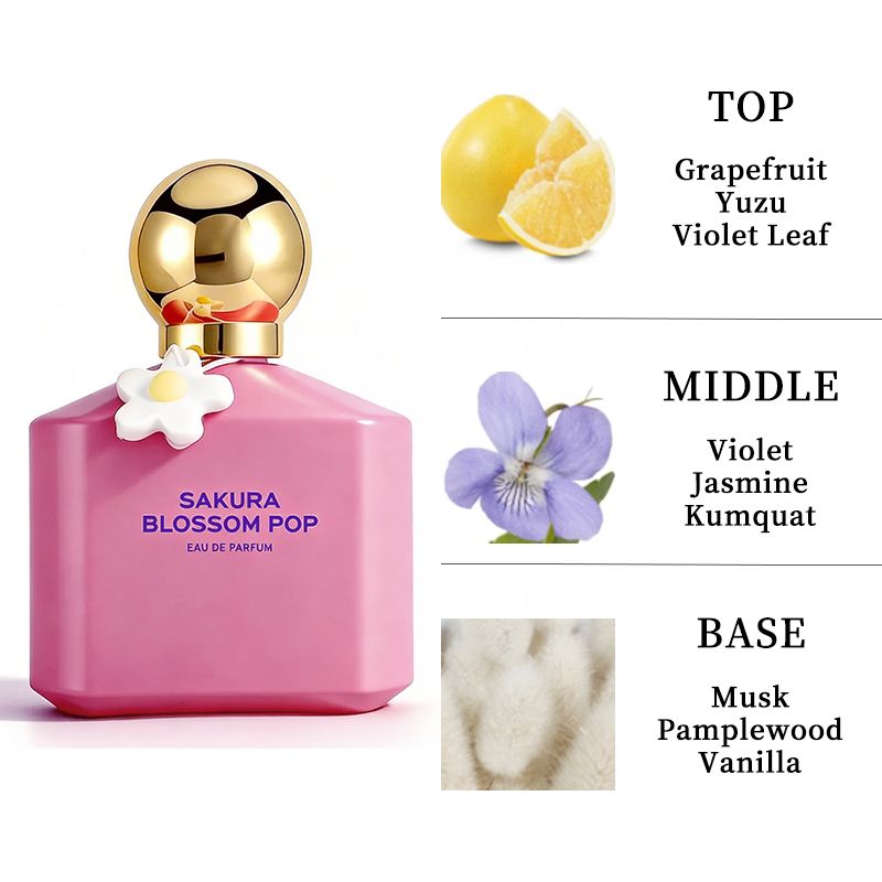 Sakura Blossom POP Eau De Parf – Perfume Fragrance Bottle Bewertung und Preis