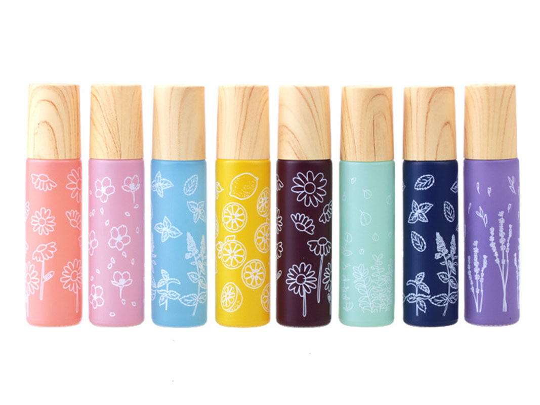 8X 10ML Macaron Flower Glass E – Attar Oil Roll On Bewertung und Preis
