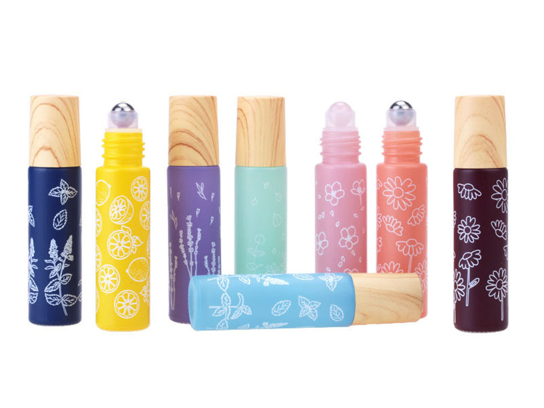 8X 10ML Macaron Flower Glass E – Attar Oil Roll On Bewertung und Preis