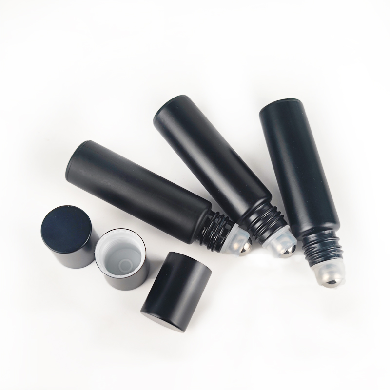 10/24/50pcs 10ml Black Frosted – Attar Oil Roll On Bewertung und Preis