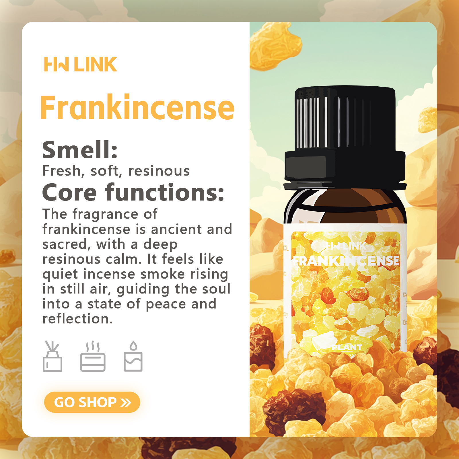 Frankincense Essential Oil 10m – Sandalwood Perfume Oil Bewertung und Preis