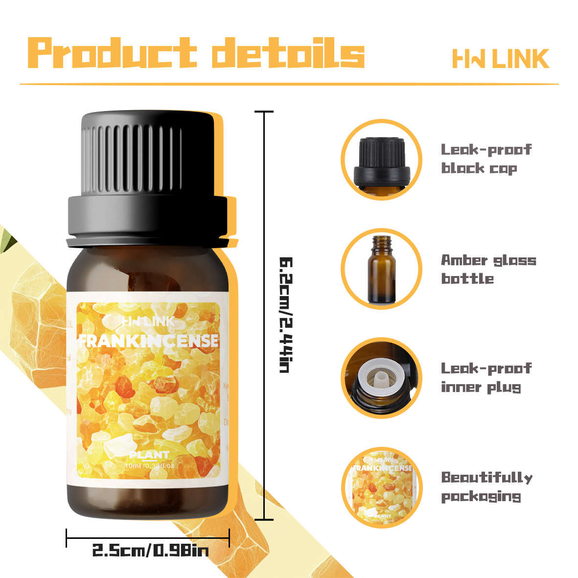 Frankincense Essential Oil 10m – Sandalwood Perfume Oil Bewertung und Preis