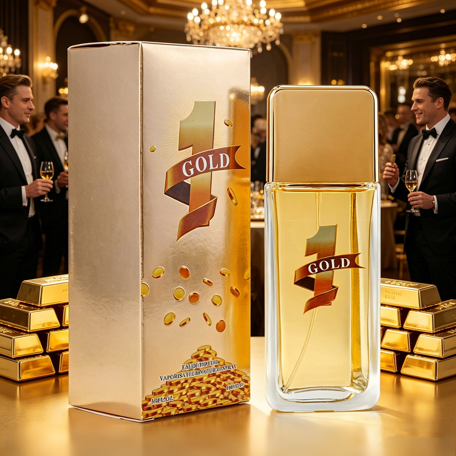 1 GOLD 100ml Men's Perfume EDP – Perfume Fragrance Bottle Bewertung und Preis