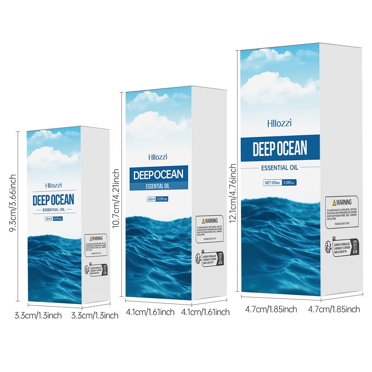 100ml/60ml/30ml Deep Sea Essen – Sandalwood Perfume Oil Bewertung und Preis