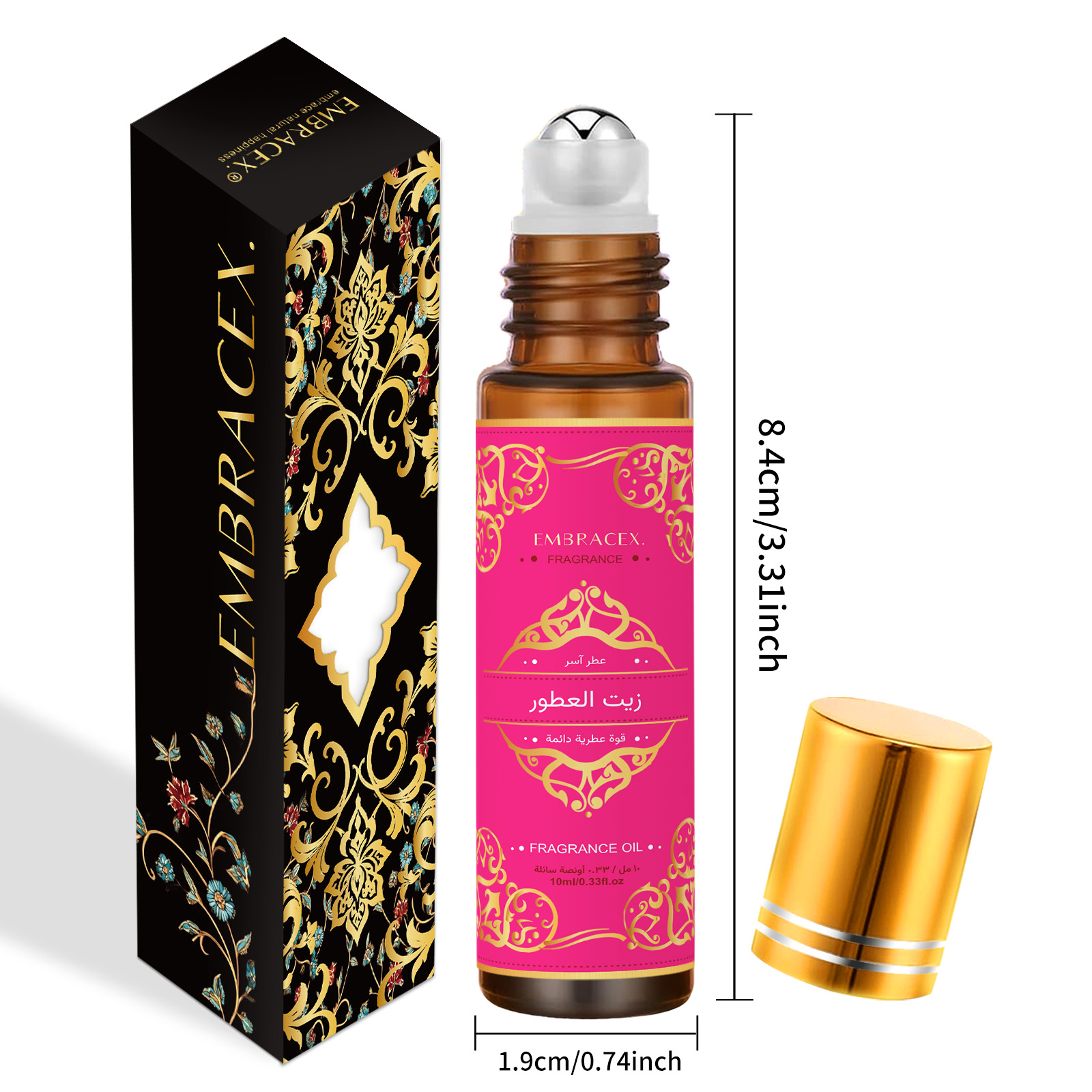 8PC/1PC 10ml Roller Essential  – Sandalwood Perfume Oil Bewertung und Preis