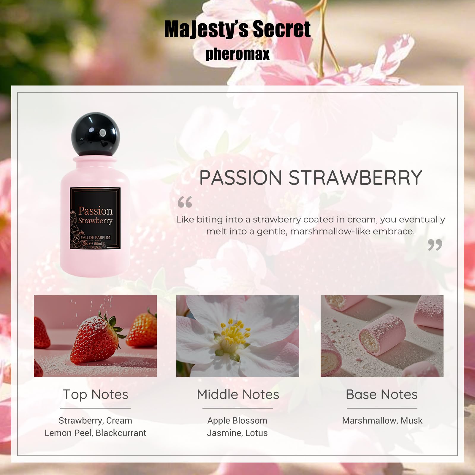 Passion Strawberry Eau De Parf – Perfume Fragrance Bottle Bewertung und Preis